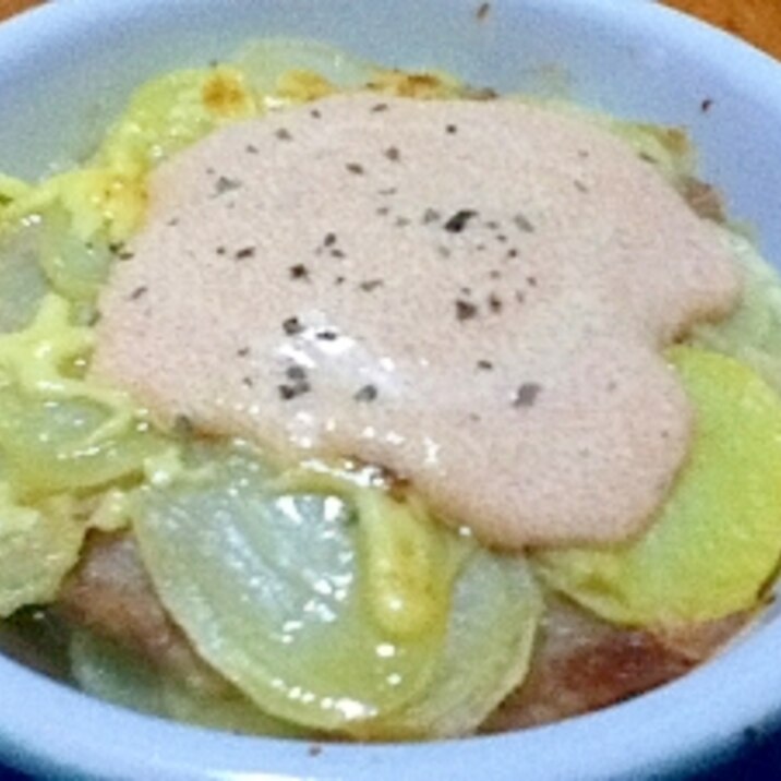 じゃがいもとひき肉の重ね焼き